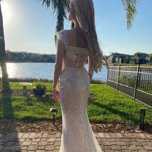 Sparkle couture wedding dress